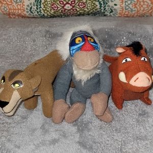 1998 McDonald's Happy Meal Plush Lion King 2